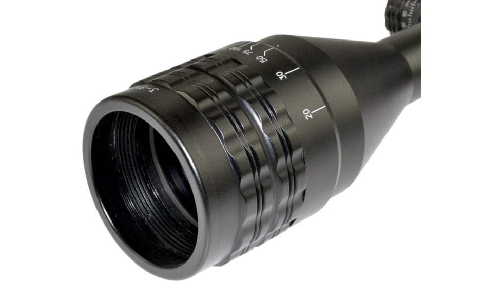 Eastvale Eastvale 3-9X50 AOL Scope, 1 in Tube, RGB Mil Dot Range Estimator Reticle, Black, EV3-9X50AOL