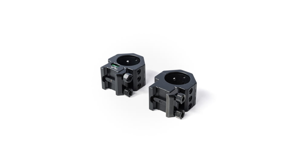 EAW German Tactical Mount Pair Of Fixed Rings, Tube Diameter 30mm, Height 15mm, Screw, Black, 61000