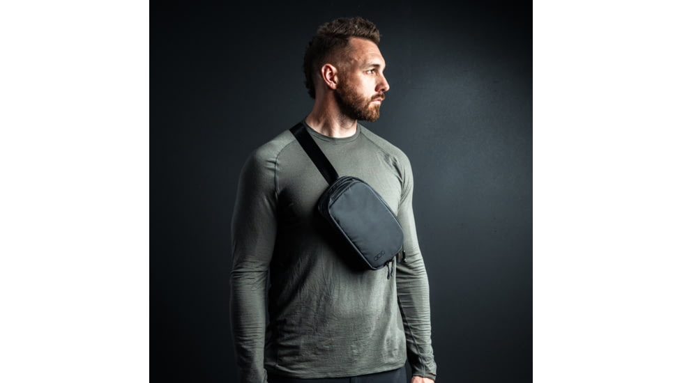 Eberlestock Fade Flex Waist Pack, Black, 10 W x 6 H x 3 D in, FAXMB