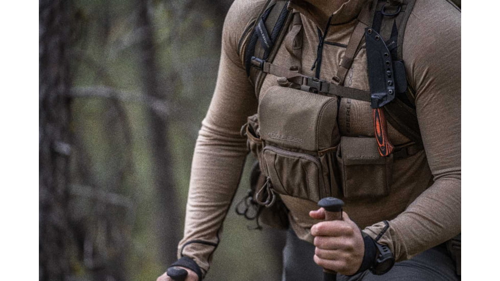 Eberlestock Recon Modular Bino Pack, Gray, Large, Z1LGY