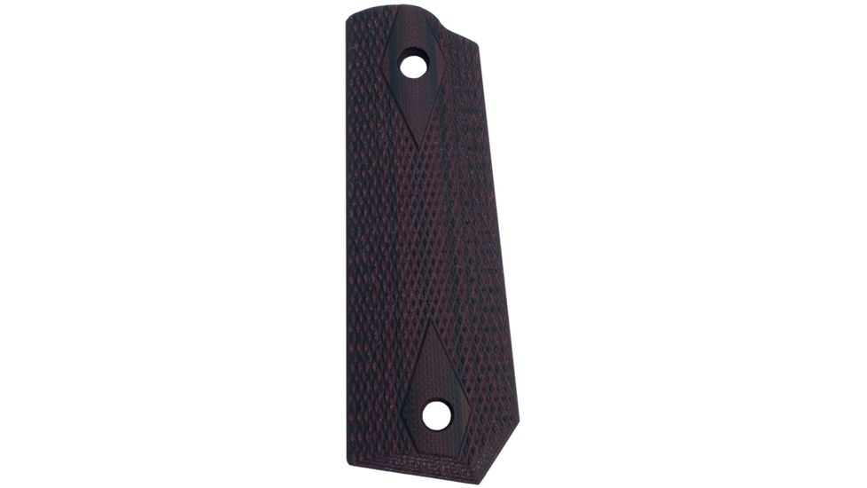 Ed Brown Products Double Diamond Grip Bushing, 1911, Bobtail, Black Cherry, 45912-BT