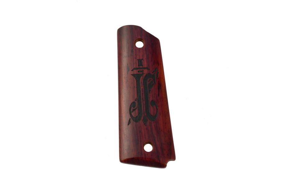 Ed Brown Products Grip Bushing, 1911, Smooth, JC Logo, Cocobolo, 45-JC