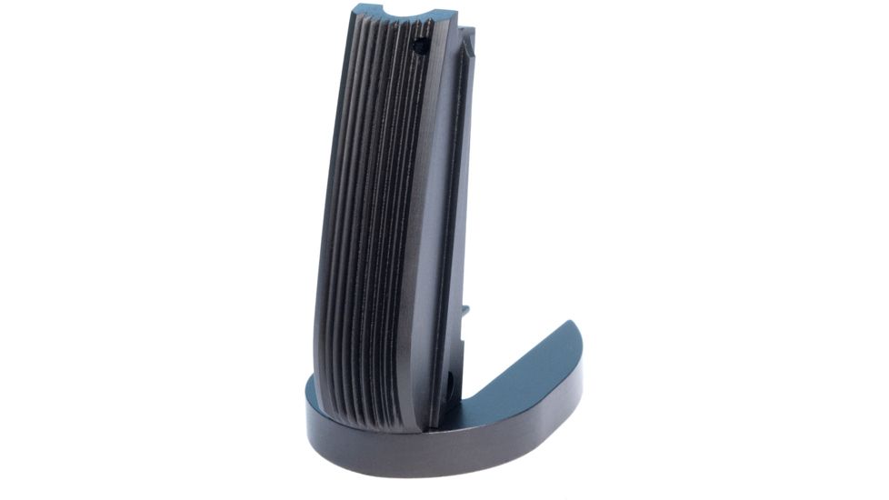 Ed Brown Products Magwell Housing, 1911, Two-Piece, Arched, Serrated, Blue, 818-ARCH
