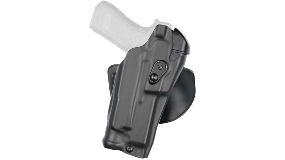 Safariland 6378RDS ALS Concealment Paddle Holster, Glock 17/Glock 22, SureFire XLV2, Right, STX Tactical, Black, 6378RDS-8329-131