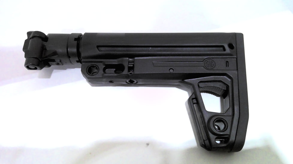 EDEMO SIG SAUER MCX/MPX Side-Folding M4 Style Stock Black, EDEMO1