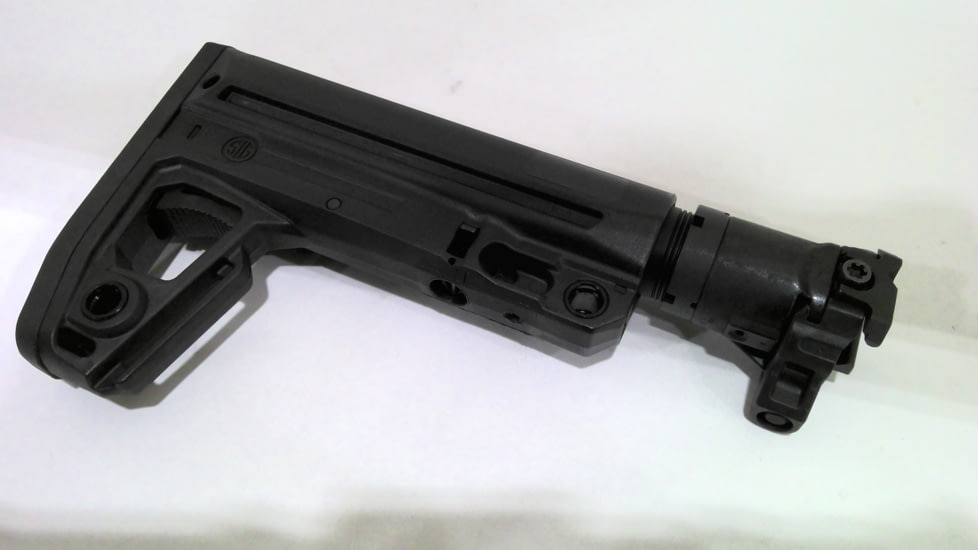 EDEMO SIG SAUER MCX/MPX Side-Folding M4 Style Stock Black, EDEMO2