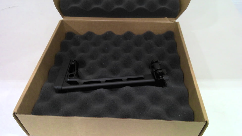 EDEMO SIG SAUER Stock for MCX/MPX, Folding, Minimalist, Black, Large, STOCK-X-FOLD-MINI-BLK, EDEMO1