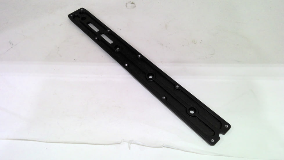 EDEMO TAC Arca-Swiss Rail w/ Section for M-LOK Chassis, 10in, Black, TM02, EDEMO1