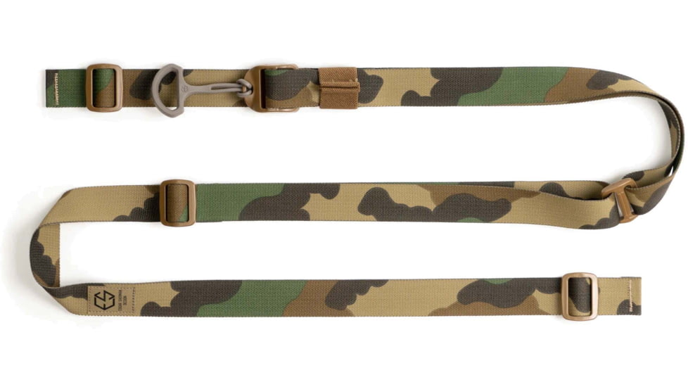 Edgar Sherman Design Combat 2-Point Gun Slings, Matte, M81 Woodland, ESD-SL-M81