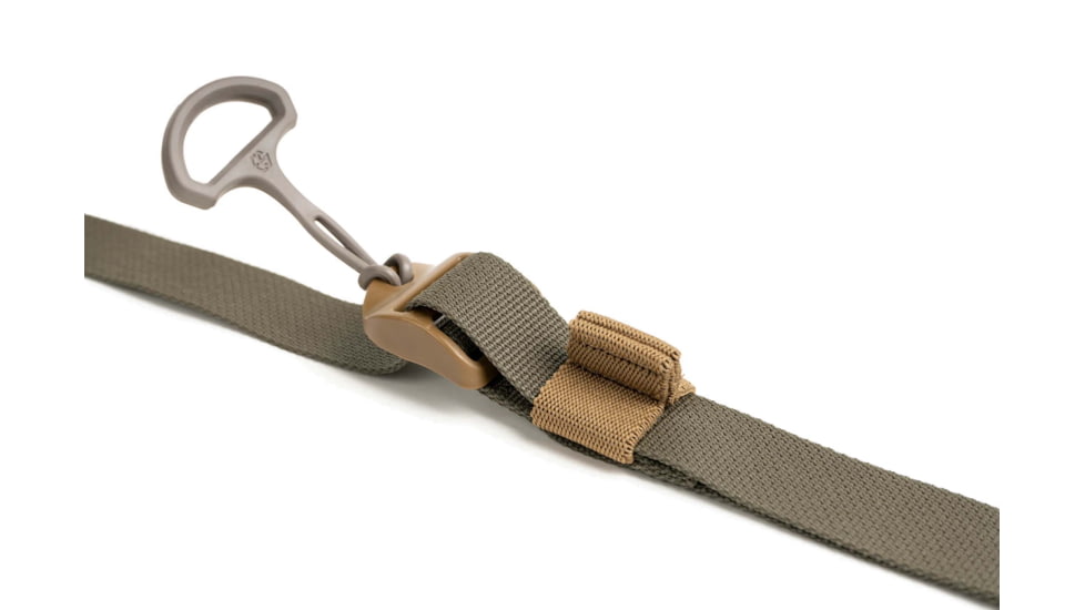 Edgar Sherman Design Combat 2-Point Gun Slings, Matte, Ranger Green, ESD-SL-RG