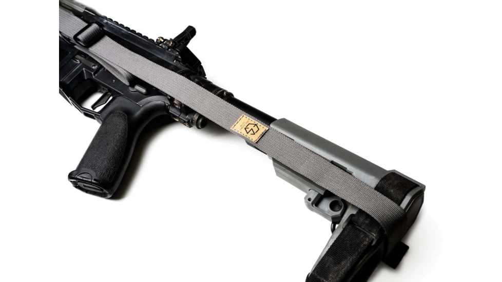 Edgar Sherman Design Combat 2-Point Gun Slings, Matte, Wolf Gray, ESD-SL-WG