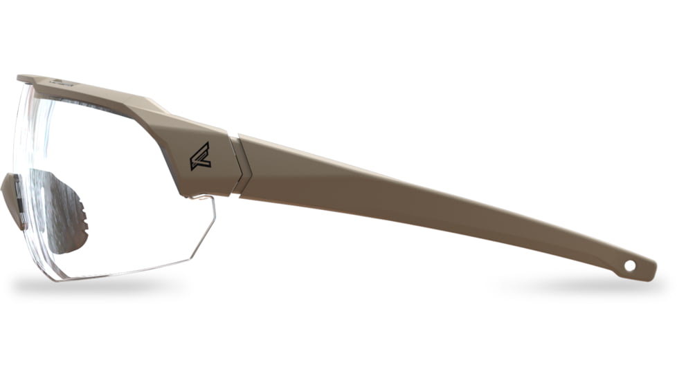 Edge Eyewear ARC Light Shooting Glasses, Tan499 Frame, G-15 Vapor Shield Lenses, Standard, AL27VS