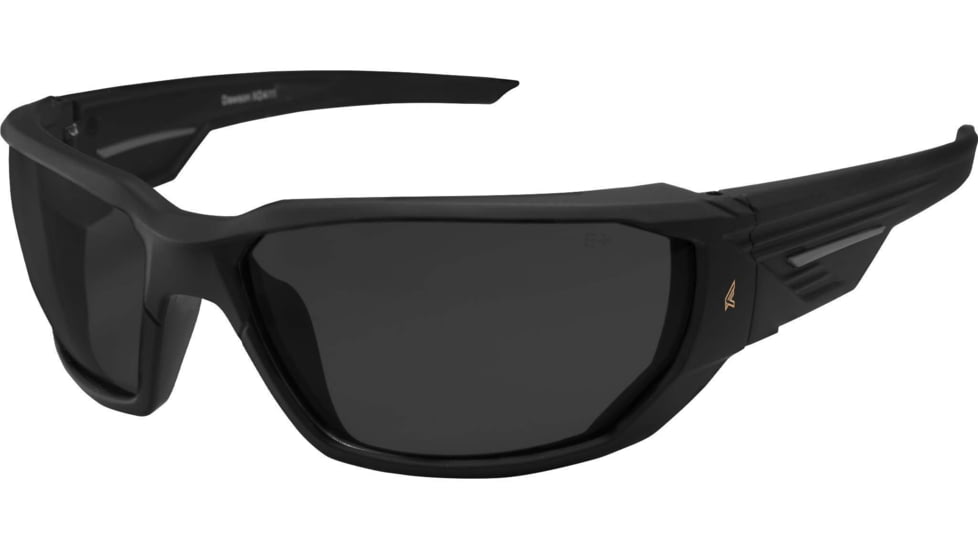 Edge Eyewear Dawson - Black Frame / Polarized Smoke Lenses, Black Frame, TXD416