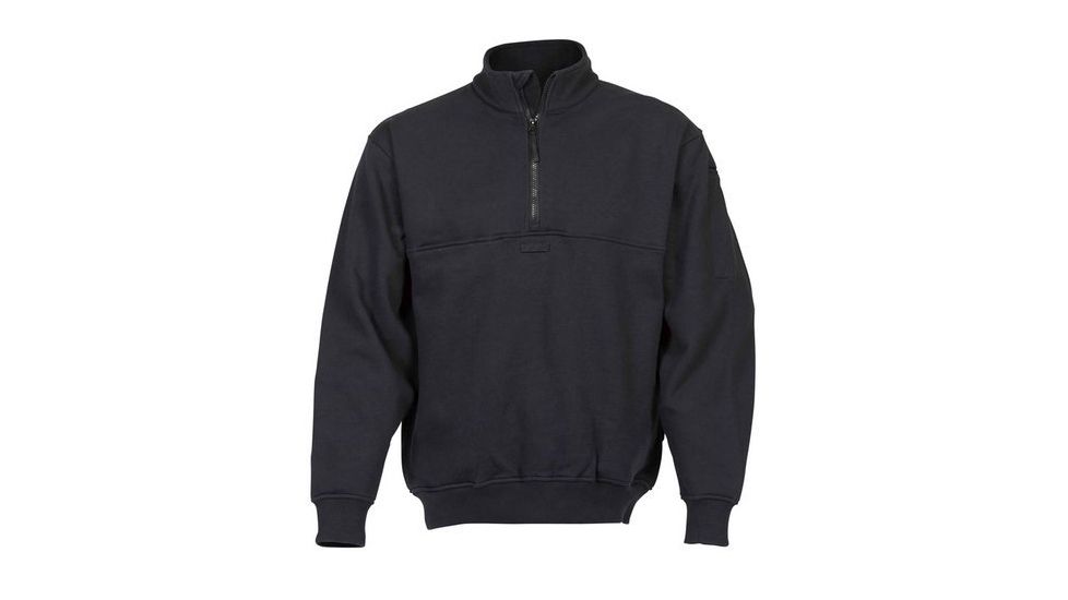 Elbeco Shield Job Shirt Navy, Tall Twill Collar - T3732-L