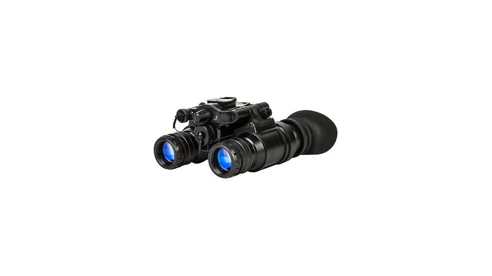 Elbit Systems of America PVS-31D 1x Light Weigh Binocular System, w/Variable Diopters, Green Phosphor, Black, 5032JYHP43-1
