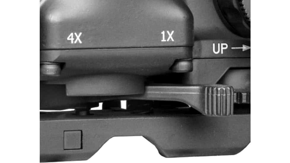 Elcan Specter DR 1-4x 3MOA XOPTEK Rifle Scope, 5.56 BDC Reticle, Black, DFOV4-B146-C10-X3