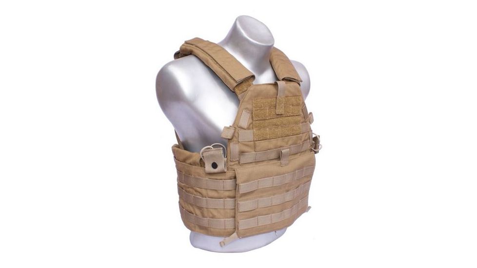 Element Gear CJC Plate Carrier Vest, Coyote Tan, SMALL VE-CJC-04-S