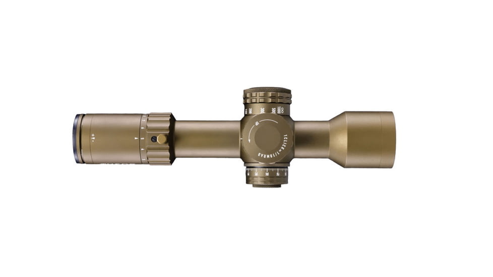 Element Optics Theos 2-10x42mm LPVO 34mm Tube Rifle Scope, First Focal Plane, MPR-1D, Flat Dark Earth, ELE50064