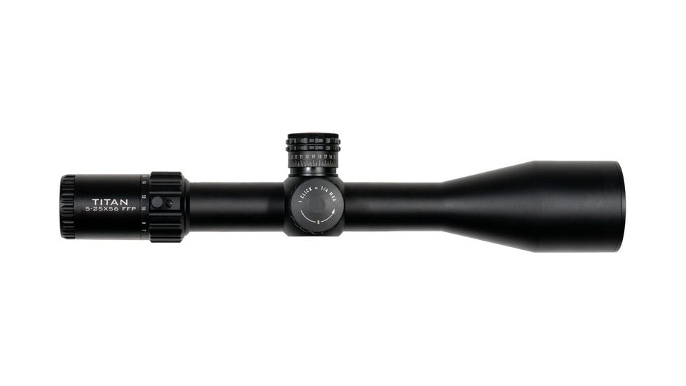 Element Optics Titan Rifle Scope, 5-25x56mm, 34mm Tube, First Focal Plane, EHR - 1C Reticle MOA, Matte Finish, Black, 50022
