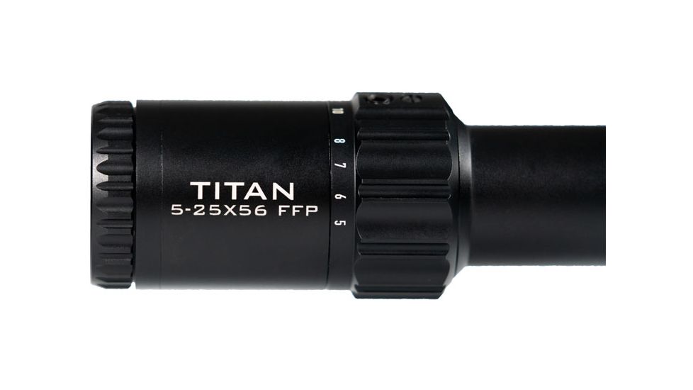 Element Optics Titan Rifle Scope, 5-25x56mm, 34mm Tube, First Focal Plane, EHR - 1C Reticle MOA, Matte Finish, Black, 50022