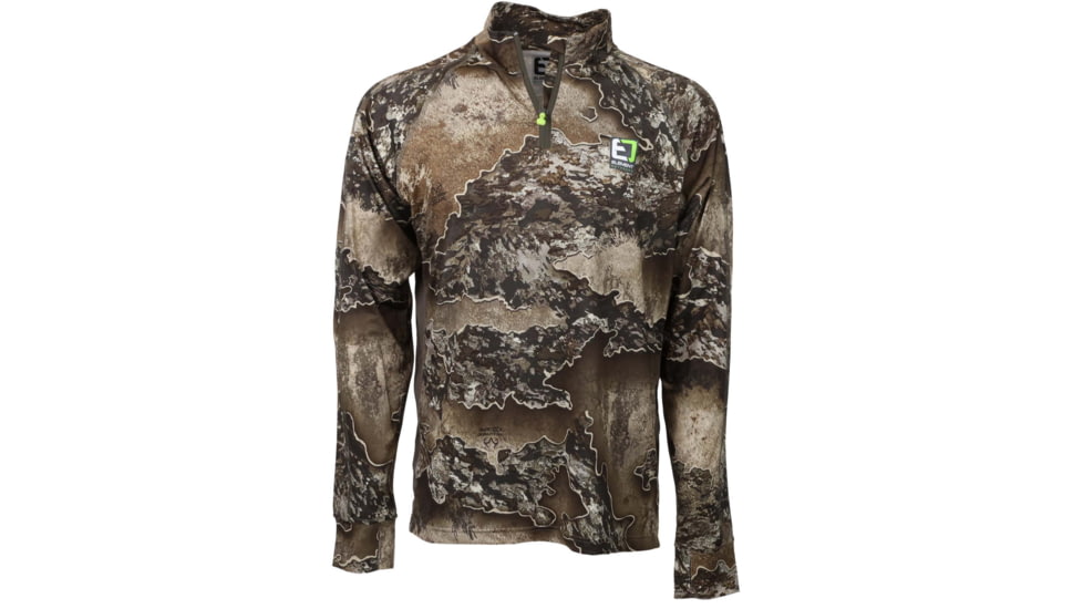 Element Outdoors Drive Series Quarter Zip Shirt - Men's, Medium, Excape, DS-QZ-M-EX