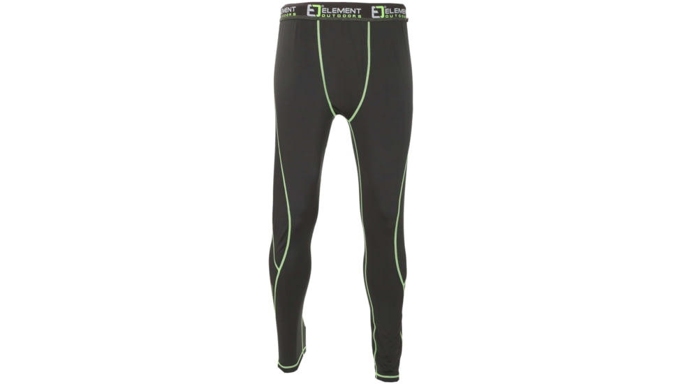 Element Outdoors Kore Series Lightweight Long Underwear - Mens, BLACK, Large, KS-LLU-L-BK
