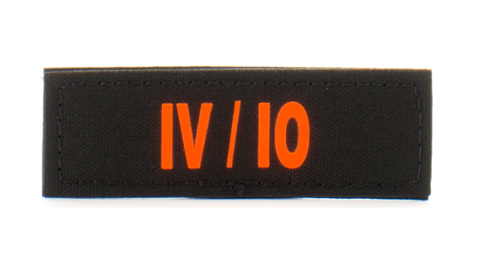 Eleven 10 1x3 Med Name Tape Patch, Orange - E10-7003-IV/IO-BLK/ORG