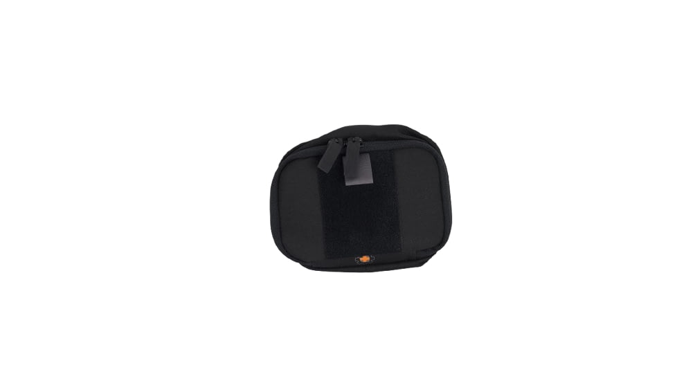 Eleven 10 4x6 Zippered Med Pouch v2, Black, E10-7603-BLK