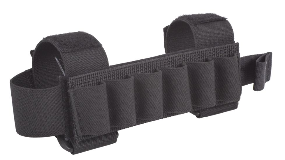 Elite Survival Systems Butt Stock Rifle Cartridge Holder, Black, 3102-B