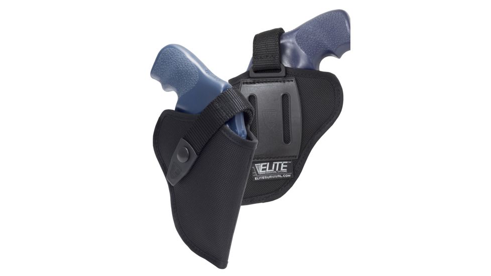 Elite Survival Systems Dura-Tek Hip Holster, Size 8, Fits compact autos such as Glock 19, Sig P250 and Springfield XD Compact, Right Hand, Black, 8 DTBH8-RH