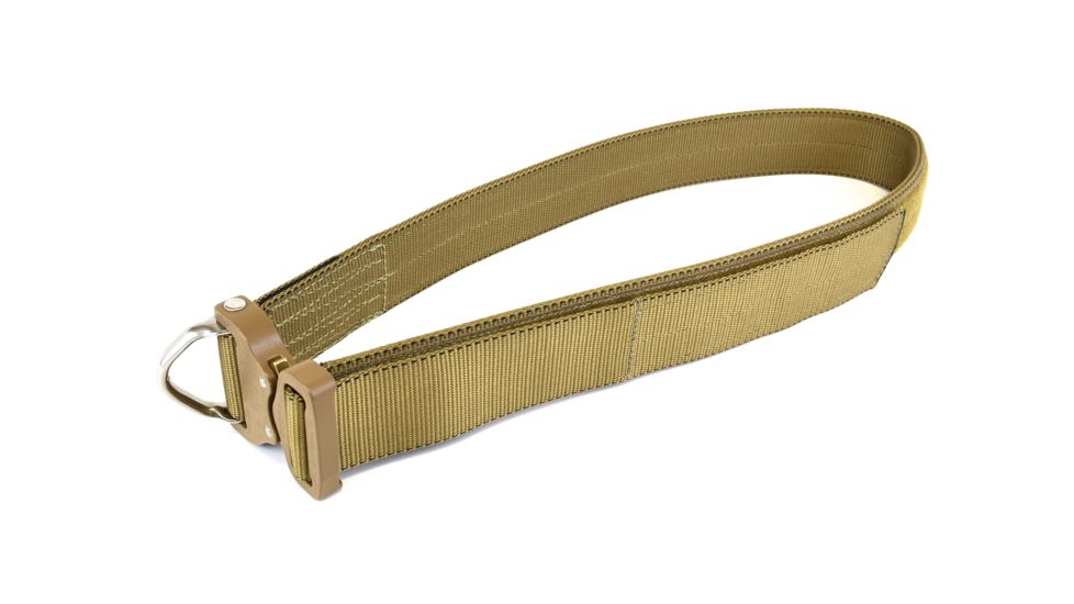 Elite Survival Systems Elite Cobra Rigger's Belt with D Ring Buckle, Coyote Tan, Medium CRB-T-M