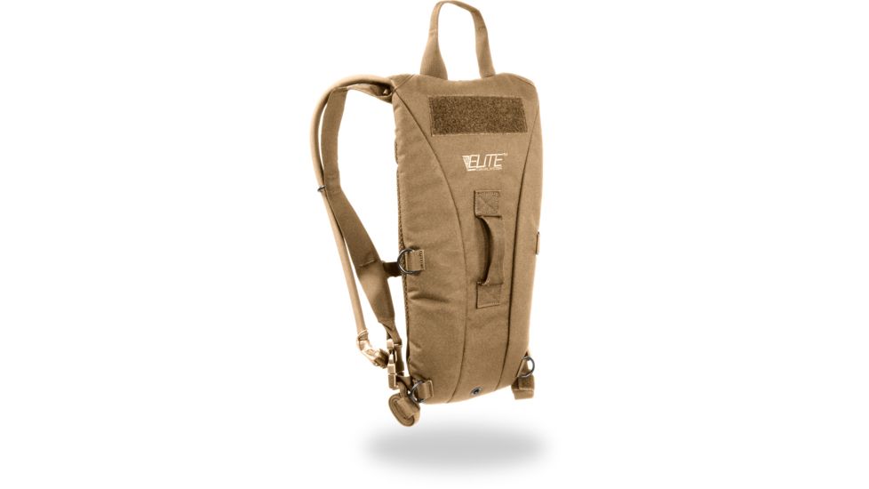 Elite Survival Systems Hydrabond 3L Hydration Carrier, Black, Coyote Tan 7712-T