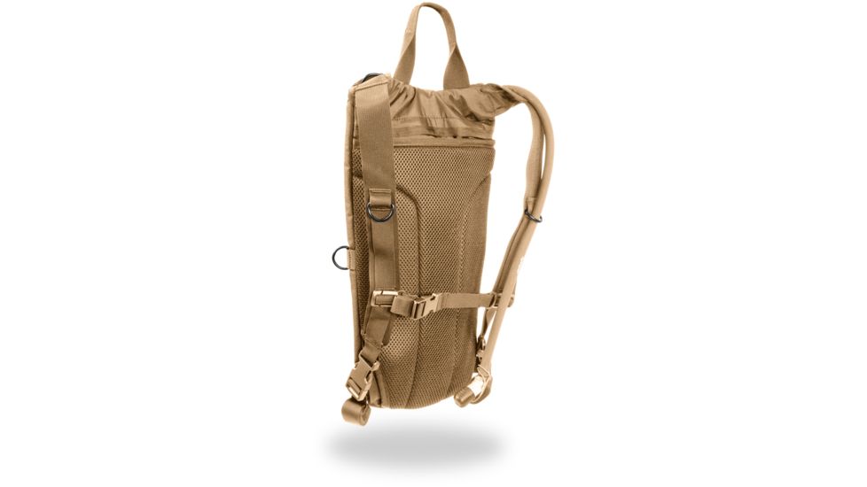 Elite Survival Systems Hydrabond 3L Hydration Carrier, Black, Coyote Tan 7712-T