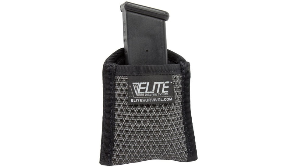 Elite Survival Systems MainstayTM Clipless IWB/Pocket Magazine Pouch, Black, 7131-B