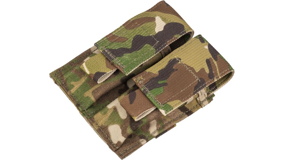 Elite Survival Systems MOLLE Double Pistol Mag Pouch, MultiCam, ME120-M