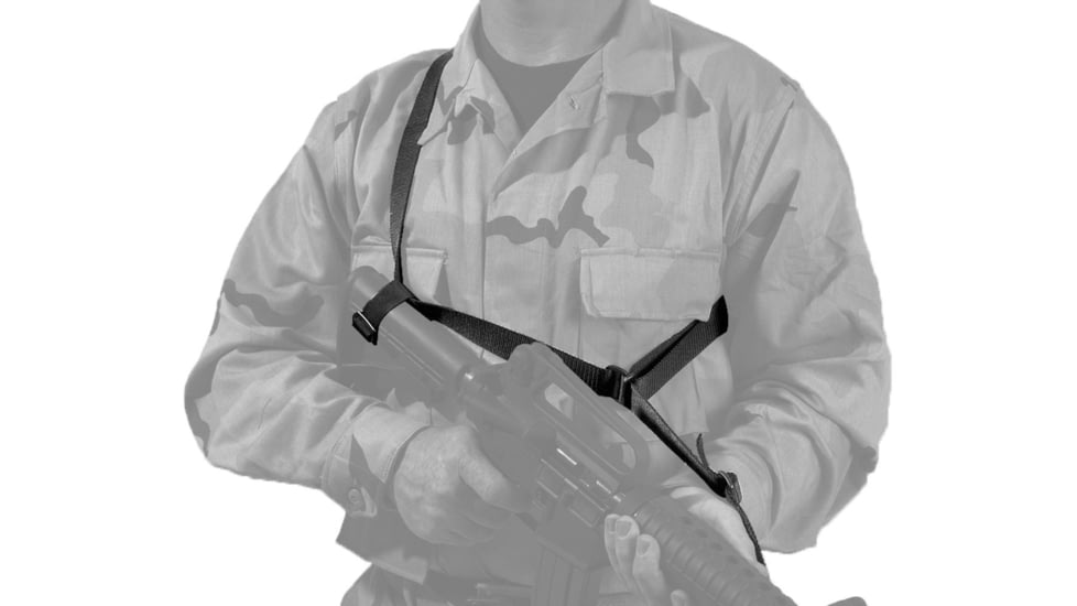 Elite Survival Systems Quick-Adapt Tactical Sling, Black, 1, QTS01-B