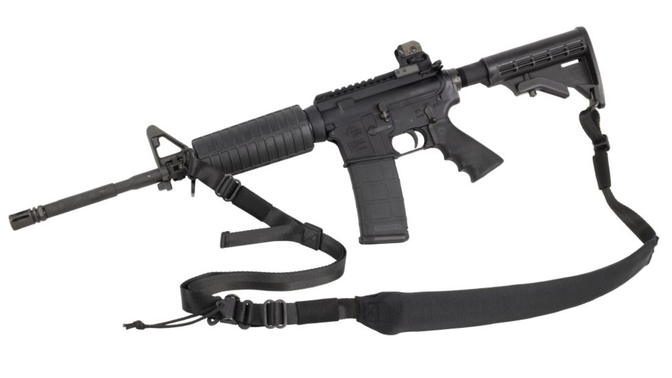 Elite Survival Systems Rapid-Tac 2-Point Sling, Padded, Black, 5012-B