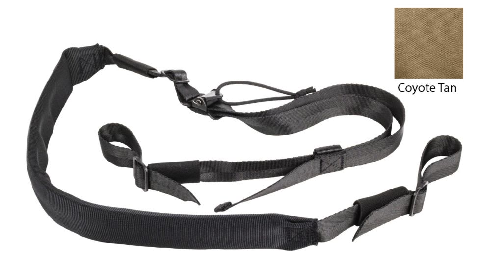 Elite Survival Systems Rapid-Tac 2-Point Sling, Padded, Coyote Tan, 5012-T