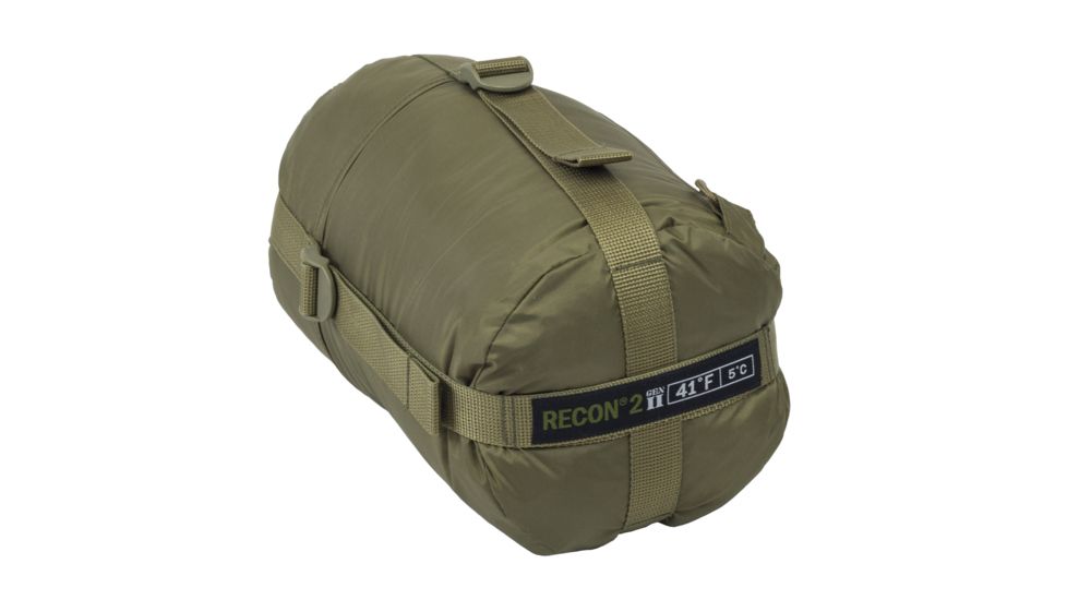 Elite Survival Systems Recon 2 Sleeping Bag, Coyote Tan, Rated to 41 Degrees Fahrenheit, RECON2-T