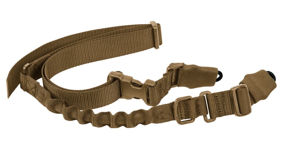 Elite Survival Systems Shift 2-to-1 Point Tactical Bungee Sling, Coyote Tan, 5001-T