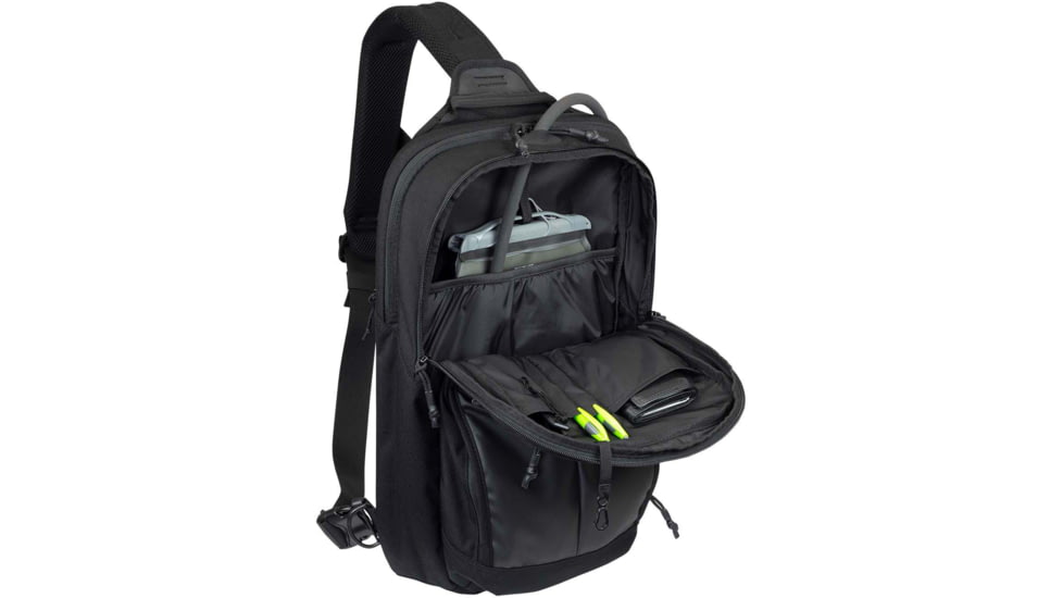 Elite Survival Systems Smokescreen CCW Slingpack, Black, 7720-G3-B