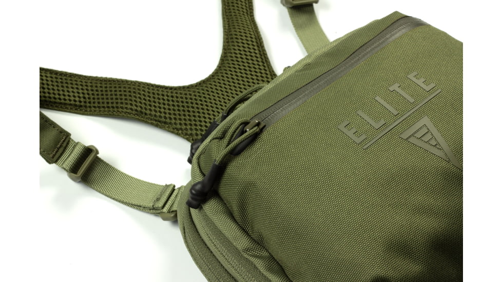 Elite Survival Systems Trailguard Concealed Carry Chest Pouch, Olive Drab, 8105-K