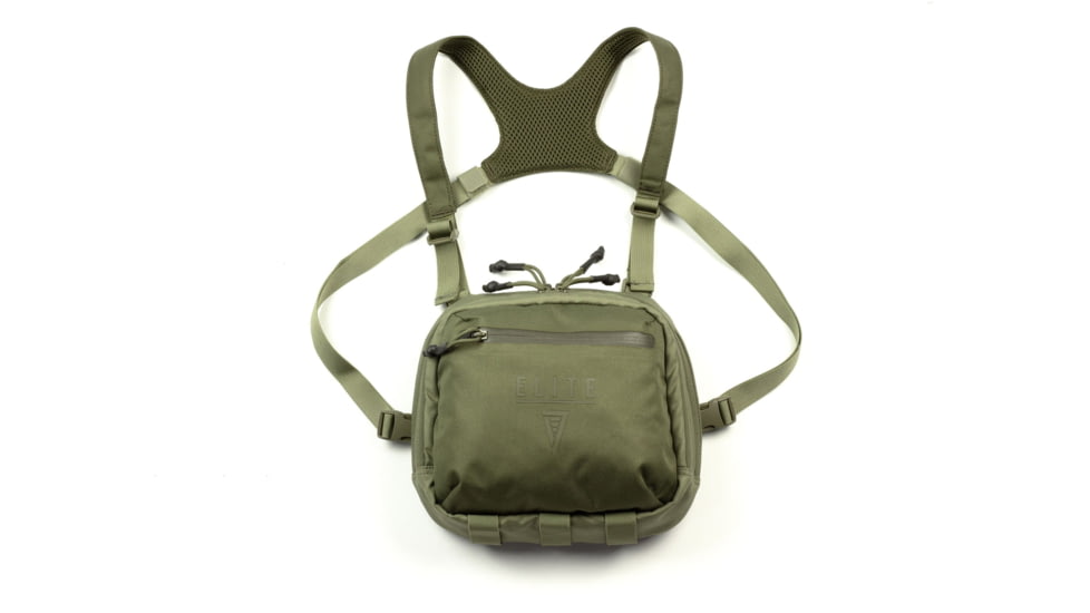 Elite Survival Systems Trailguard Concealed Carry Chest Pouch, Olive Drab, 8105-K