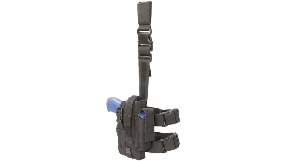 Elite Survival Tactical Holster, Left, Black, 4-4.5in Large Frm Auto 7670-B-LH