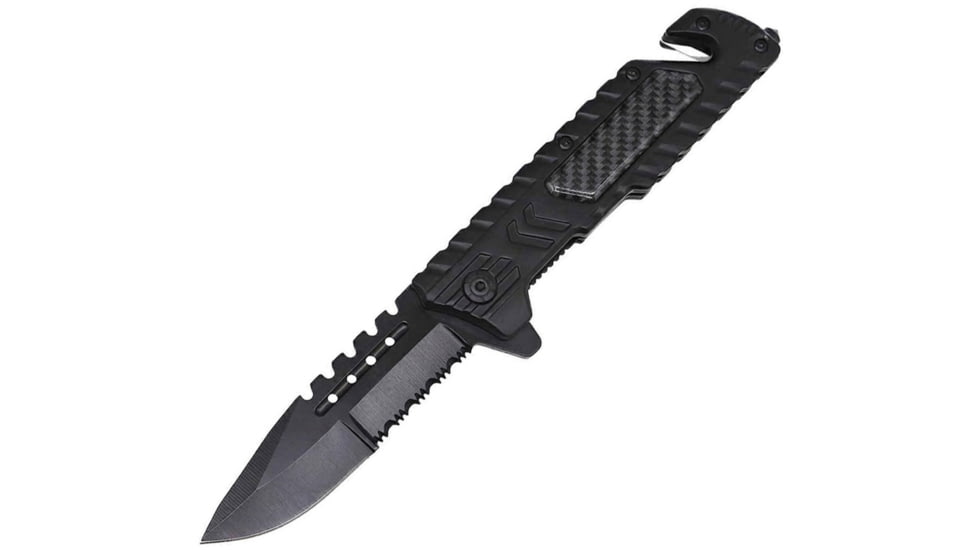 ElitEdge Rescue Linerlock Black, EE10B031BKCF