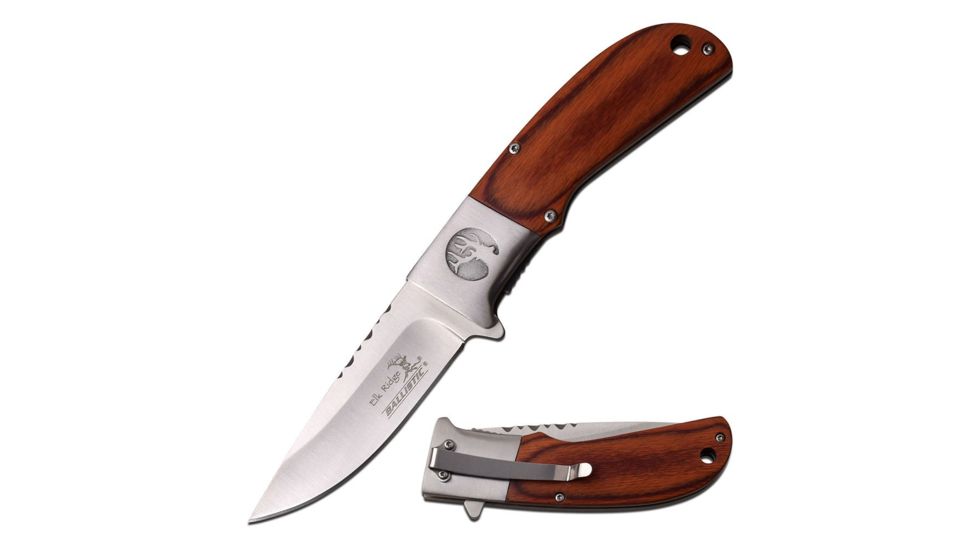 Elk Ridge Folding Blade, 4.5in Closed ER-A168WD