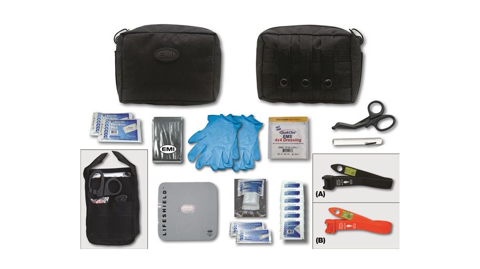 EMI Active Shooter/bleed Aid Kit, Black - 9134