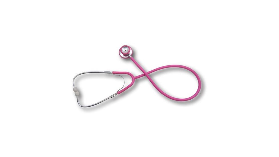 EMI Dual Head Stethoscope, Pink, Pink, ONE SIZE 951