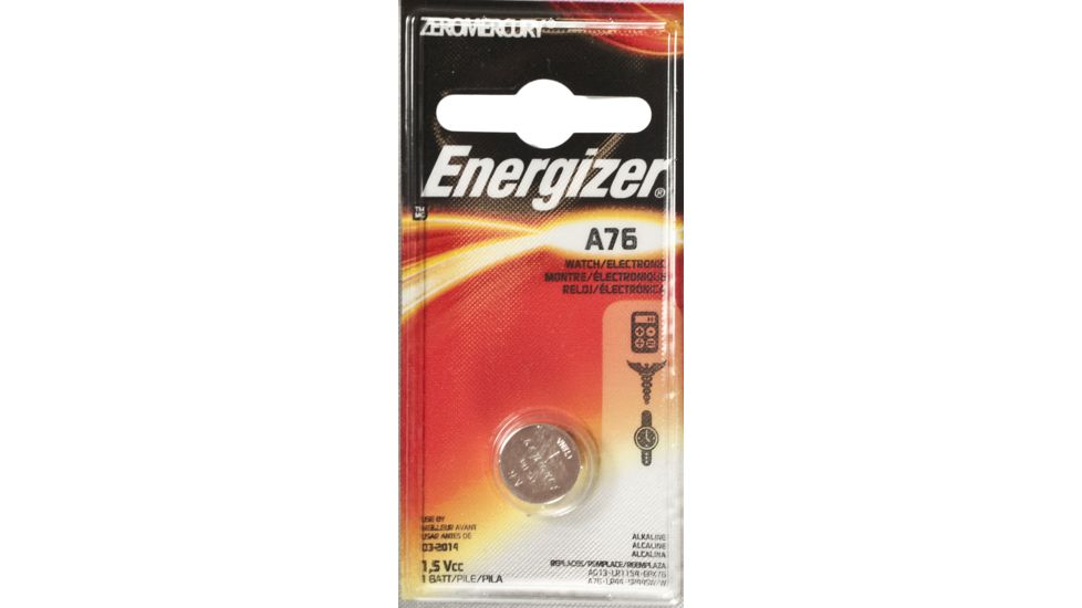 Energizer Mini Specialty Battery, 1.5 Volt, A76, Zero Mercury, A76BPZ