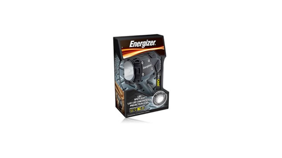 Energizer 4C Hard Case Professional LED Spotlight,130 Lumens HSCP61E